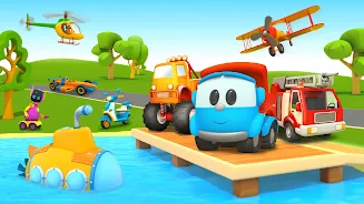 Leo 2: Puzzles & Cars for Kids Schermafbeelding 1