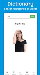 Sign Language ASL Pocket Sign Captura de tela 3