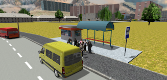 Minibus Van Driving Simulator স্ক্রিনশট 1