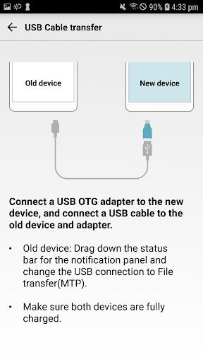 Schermata LG Mobile Switch 1