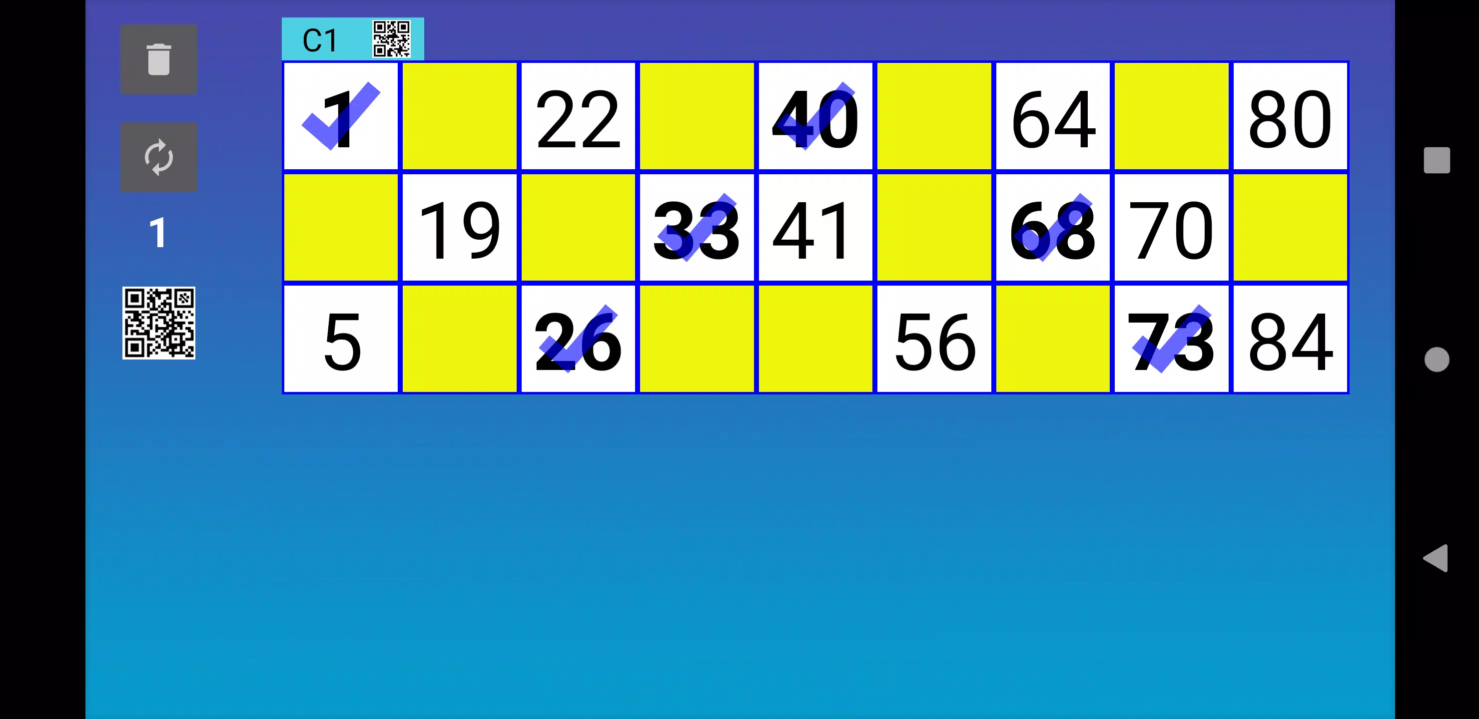 Bingo RS Cards Screenshot 2