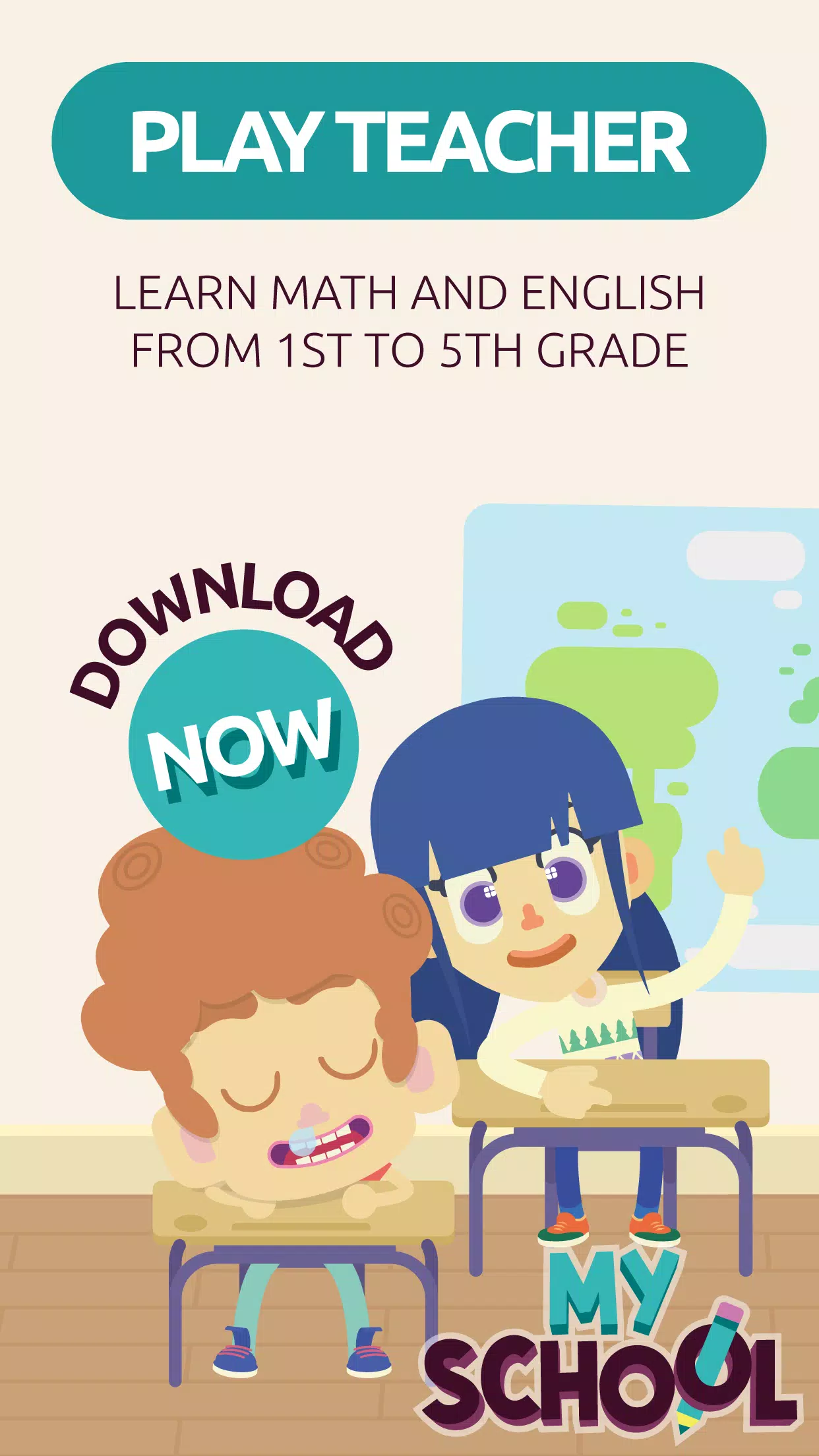 MySchool - Learning Game Ảnh chụp màn hình 1