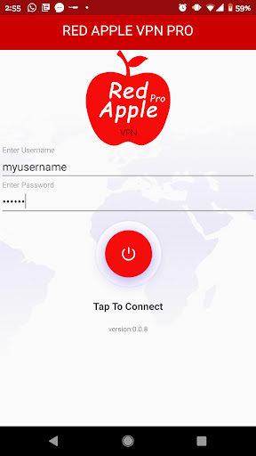 Red Apple VPN Pro Captura de pantalla 1