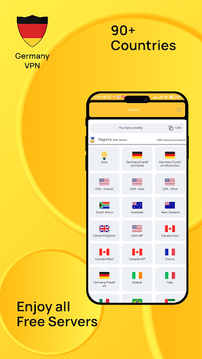 Germany VPN Get German IP Capture d'écran 2