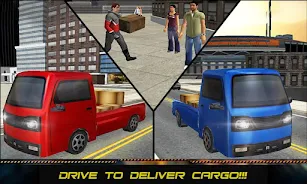 US Driver Transport Truck Game Captura de pantalla 3