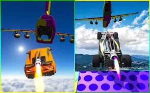 Rocket Car Racing Stunts Screenshot 4