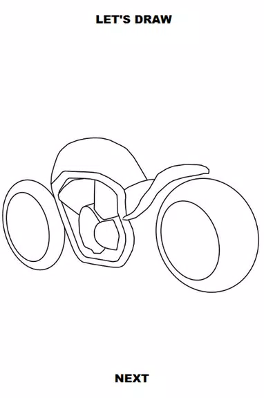 Draw Motorcycles: Cruiser スクリーンショット 3