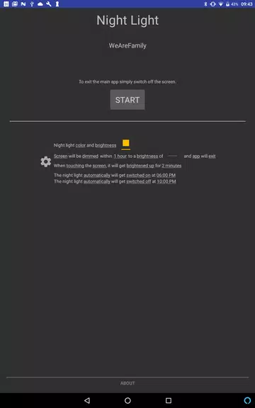 Baby Night Light (Non-Profit) Capture d'écran 1