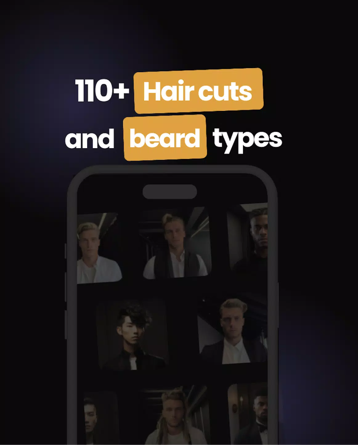 Men's Hair Cuts & Hairstyles Screenshot 1