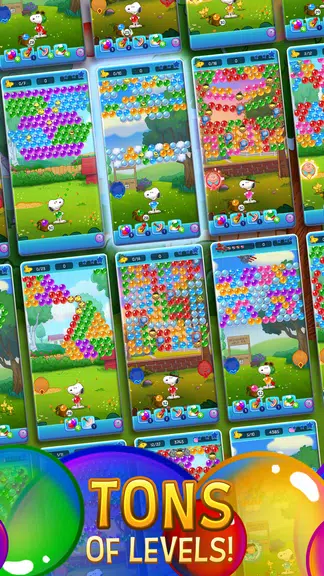 Bubble Shooter - Snoopy POP! Скриншот 3