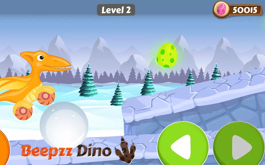 Car games for kids - Dino game Zrzut ekranu 4