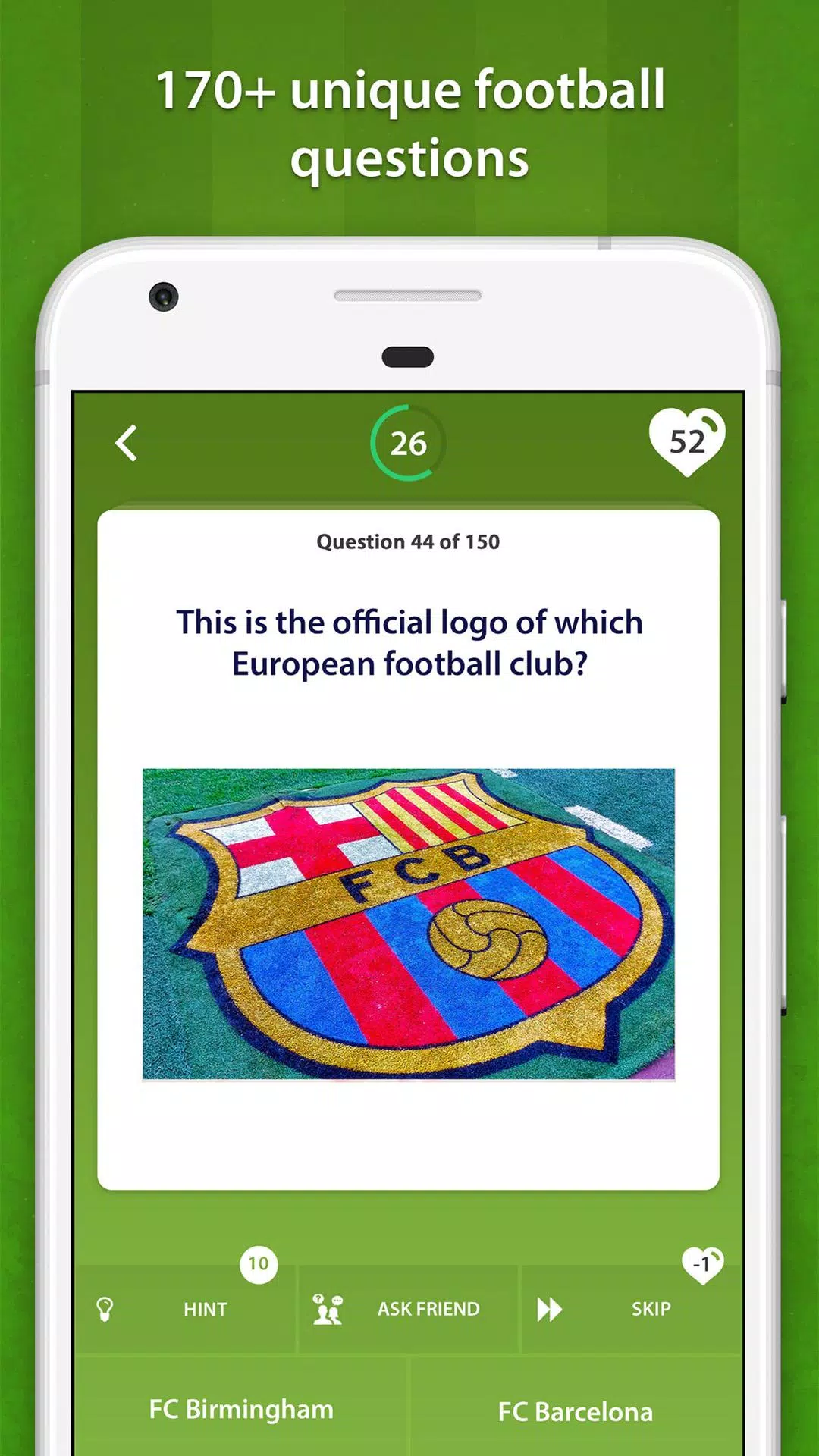 Schermata Soccer Quiz: Football Trivia 2