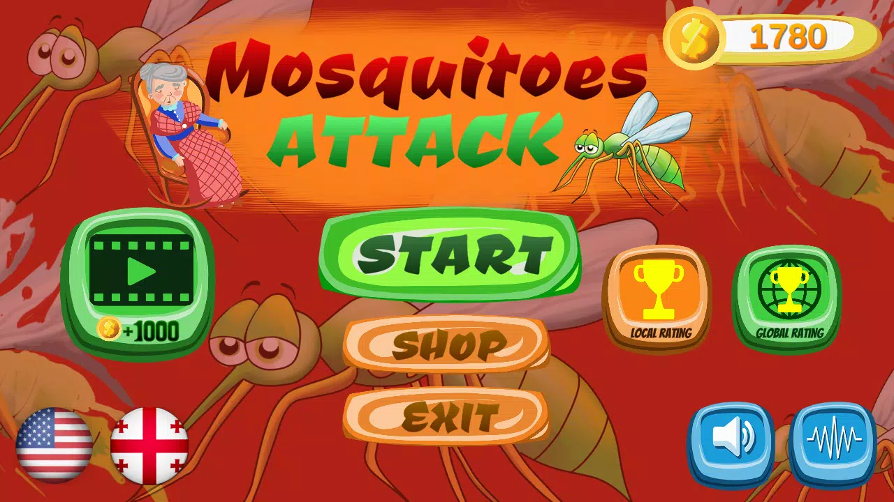 Mosquitoes Attack ဖန်သားပြင်ဓာတ်ပုံ 1