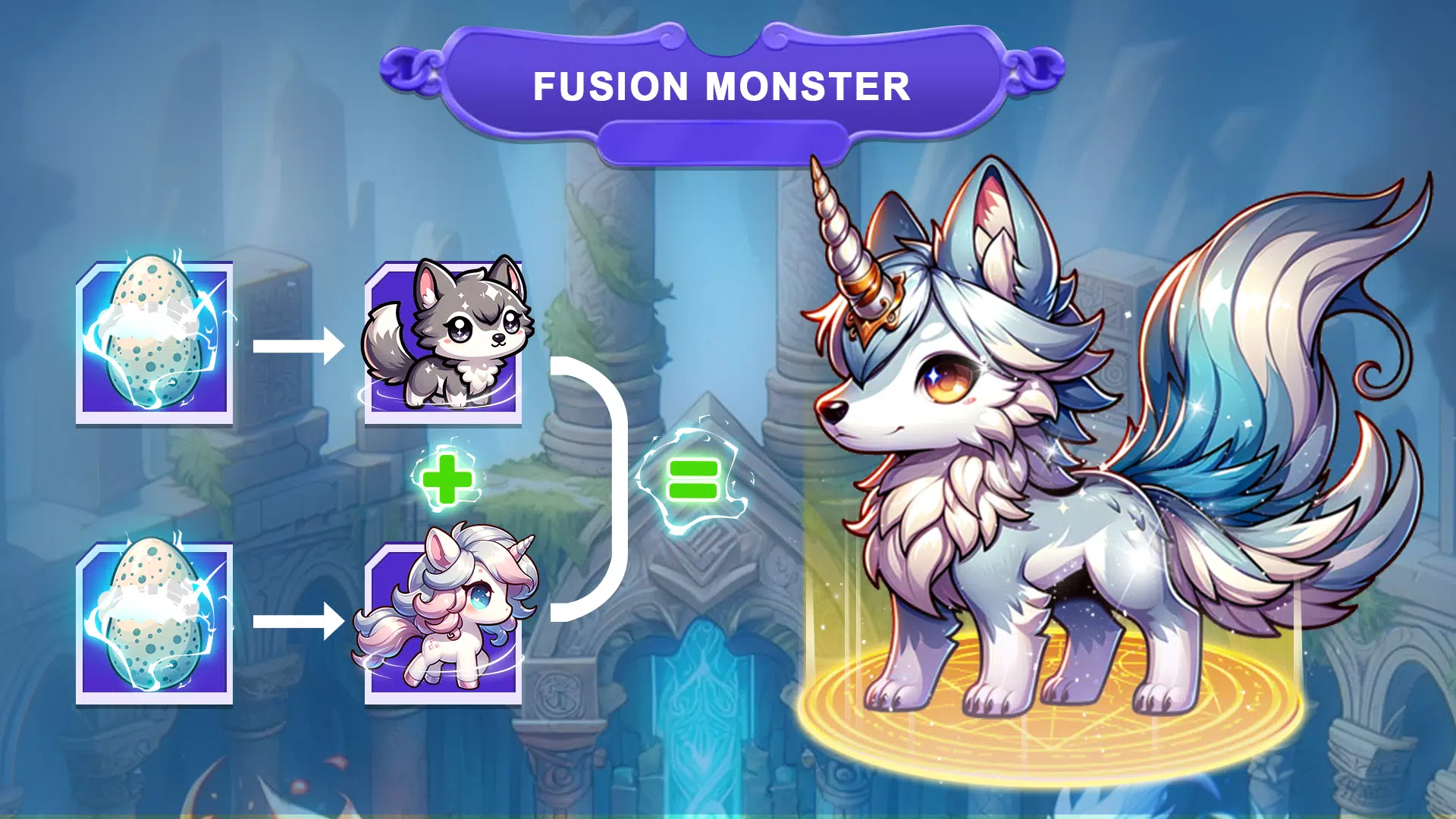 Master Fusion : Monster War Schermafbeelding 4