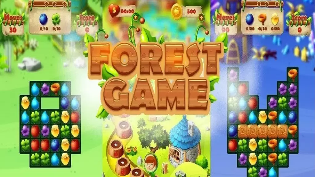 Fairy Forest - match 3 games Screenshot 4