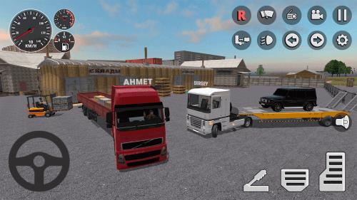 Hard Truck Driver Simulator 3D Tangkapan skrin 2