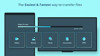 TV file transfer ภาพหน้าจอ 4