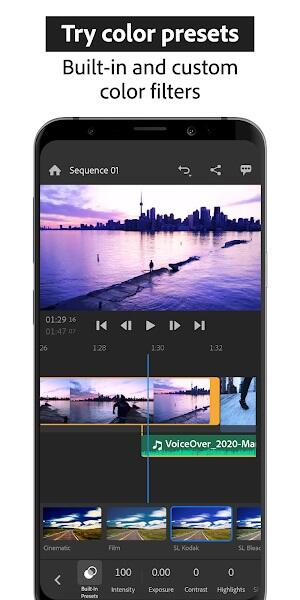 Android için Adobe Premiere Rush Mod APK