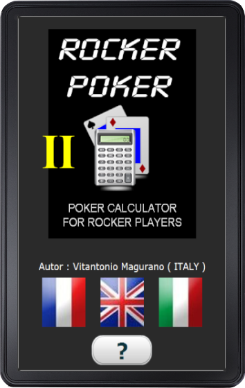 Rocker Poker Calculator II Free スクリーンショット 1