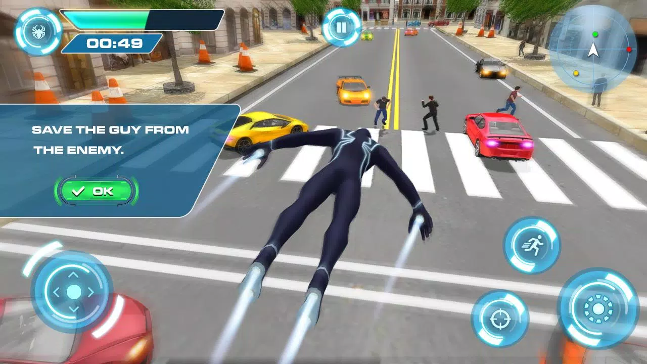 Superhero - Action Game ภาพหน้าจอ 1