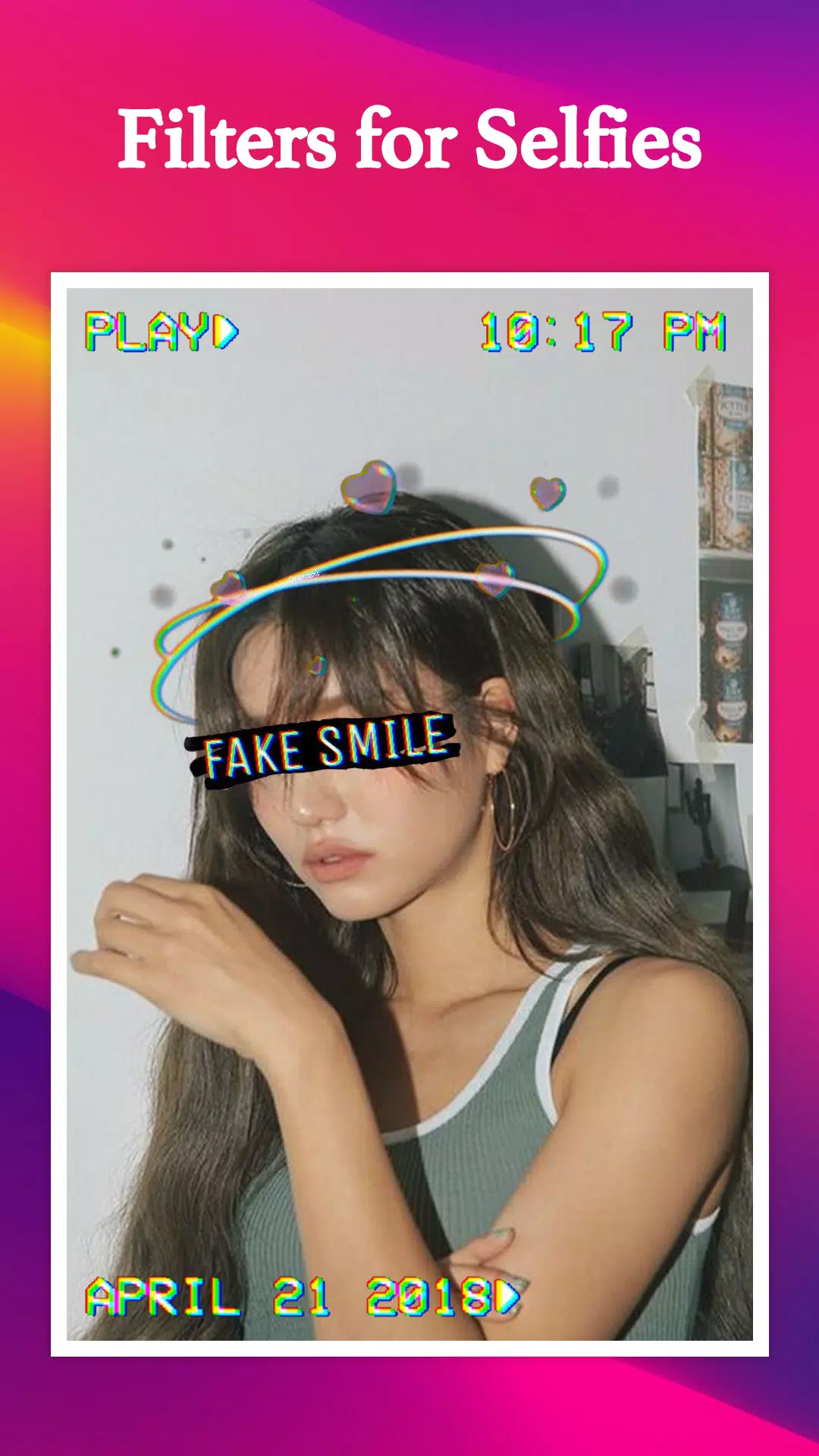 Filters for selfies スクリーンショット 1