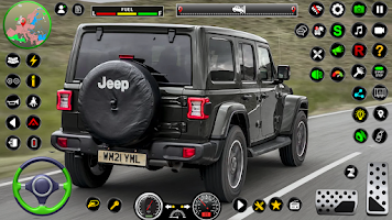 Jeep Driving Simulator offRoad Tangkapan skrin 4