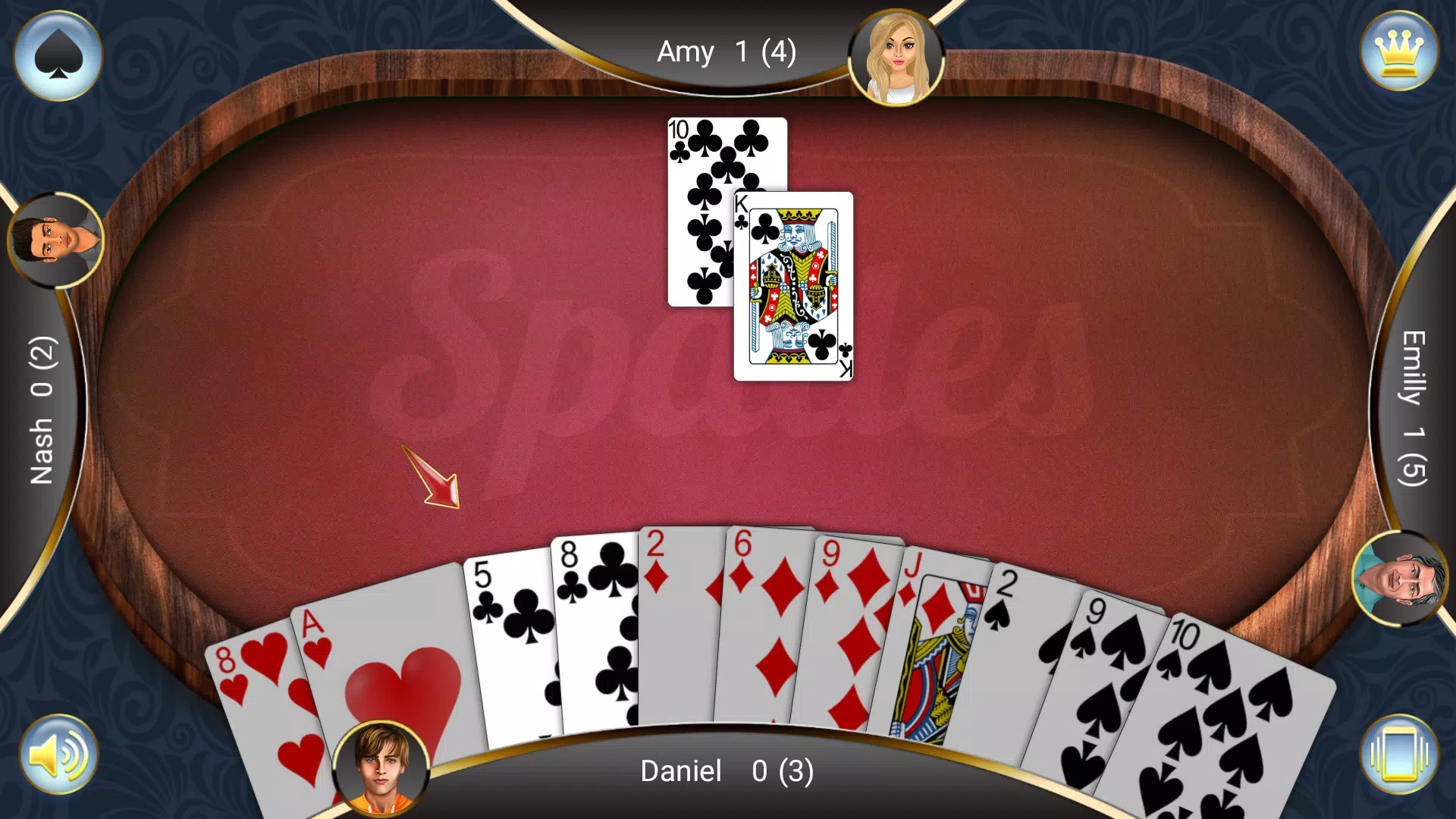 Spades: Card Game Tangkapan skrin 4