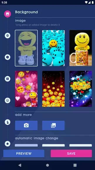 Cute Emoji Live Wallpaper Screenshot 1