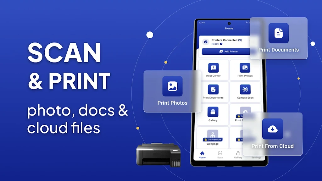 Schermata Mobile Printer: Print & Scan 2