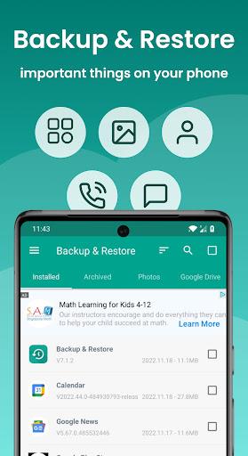 App Backup Restore Transfer 스크린샷 1