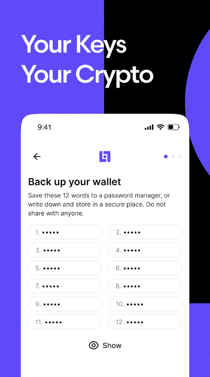 Leo Wallet ภาพหน้าจอ 3