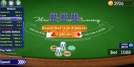 Vegas Three Card Rummy ဖန်သားပြင်ဓာတ်ပုံ 3