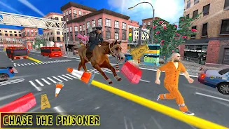 US Police Horse Criminal Chase スクリーンショット 1