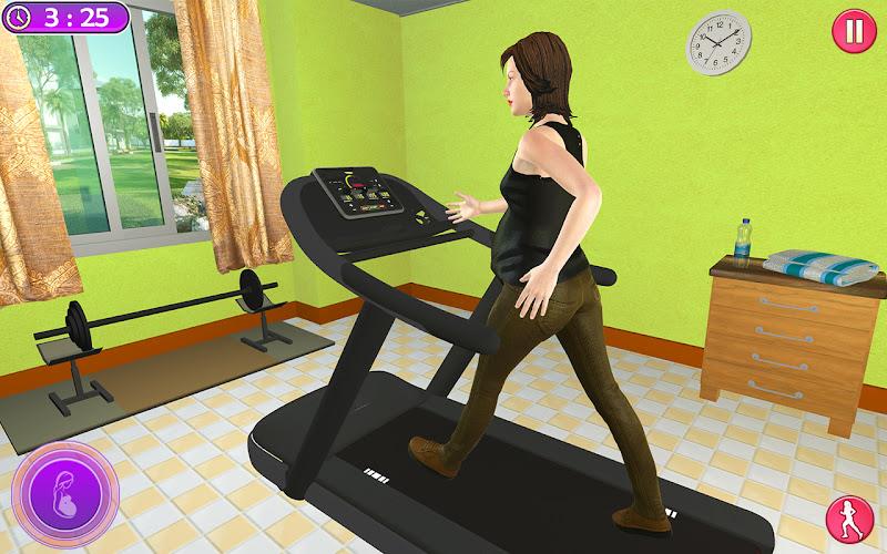 Pregnant Mother Sim Games Life Ảnh chụp màn hình 4