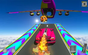 Rocket Car Racing Stunts ภาพหน้าจอ 2