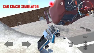 Car Crash Simulator ဖန်သားပြင်ဓာတ်ပုံ 1