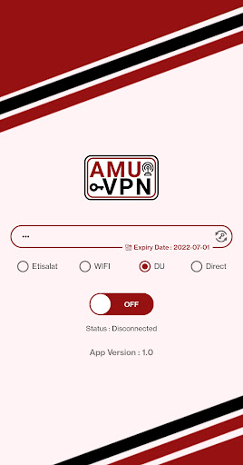 Amu VPN Tangkapan skrin 3