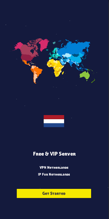 Schermata VPN NetherLands - IP for NL 1