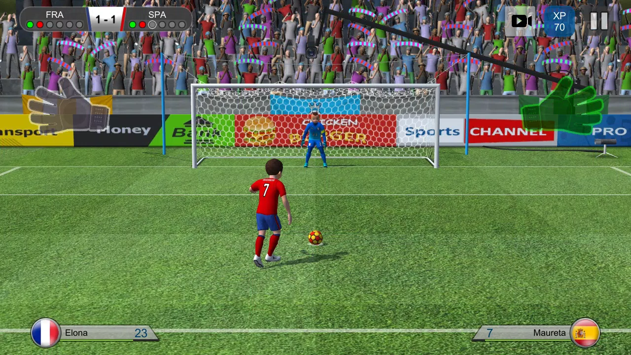 Pro Kick Soccer Скриншот 1