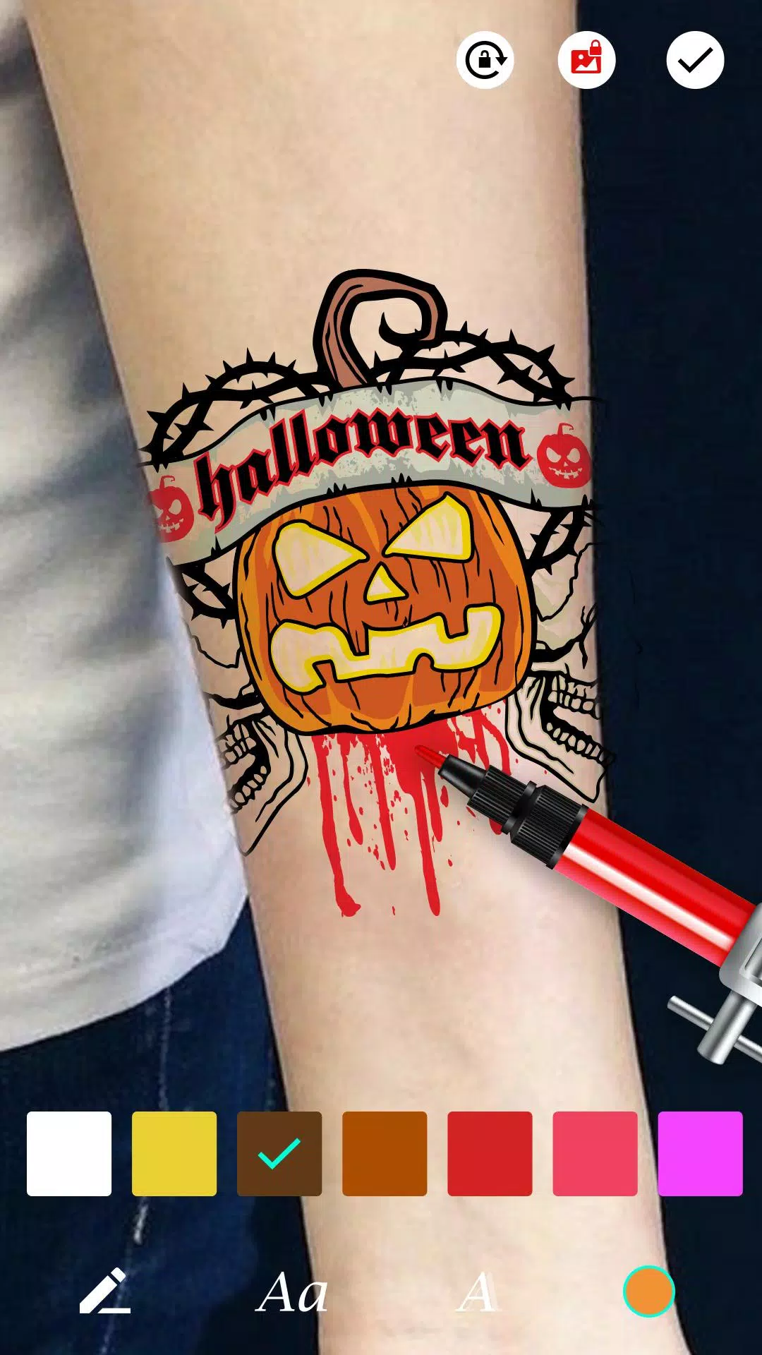 Tattoo Maker Captura de tela 2