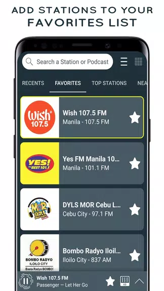 Radio Philippines Online Radio Ảnh chụp màn hình 2