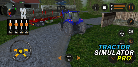 Farm Simulator: Wood Transport Zrzut ekranu 1