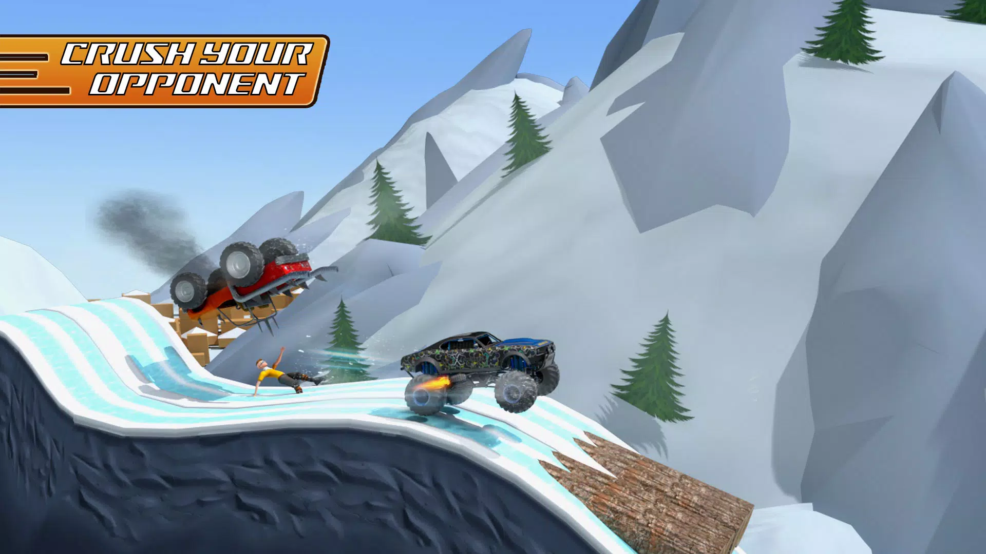 Uphill Racing - Hill Jump Game Captura de tela 2