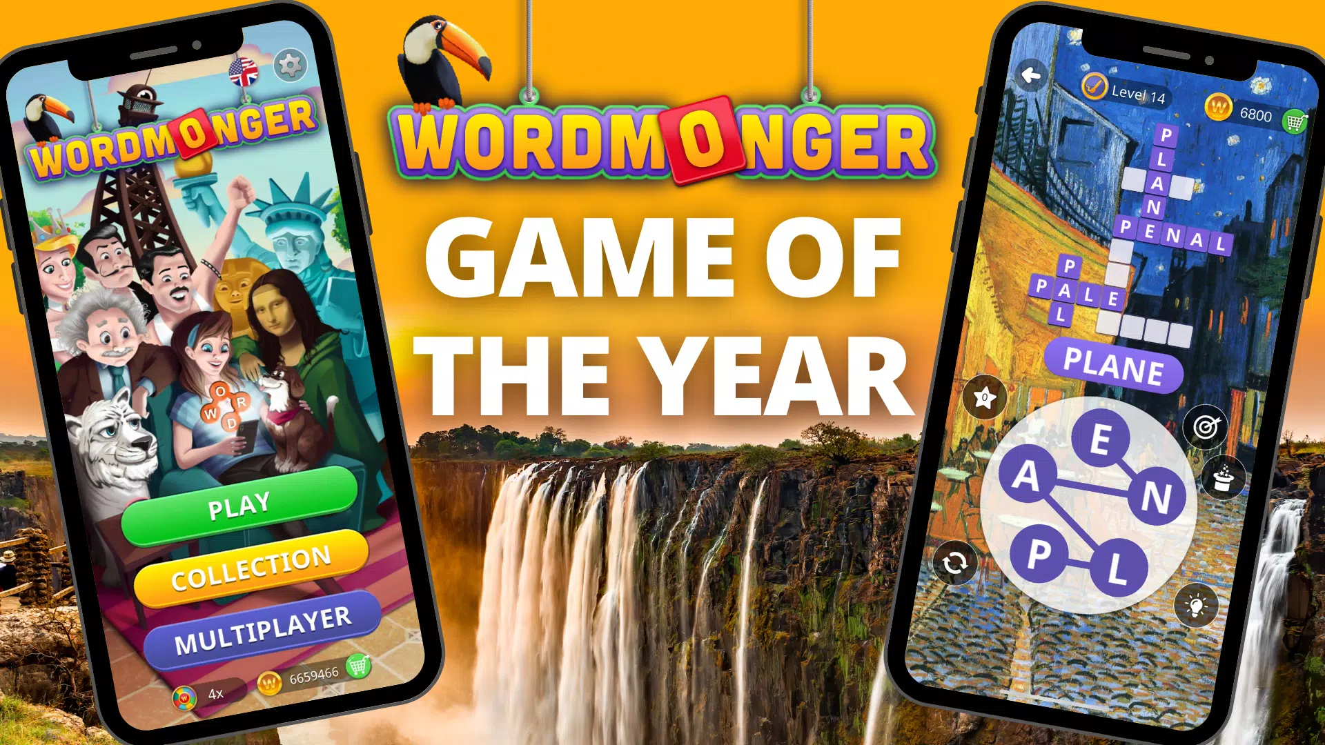 Wordmonger:最新のワードゲームとパズル スクリーンショット 1