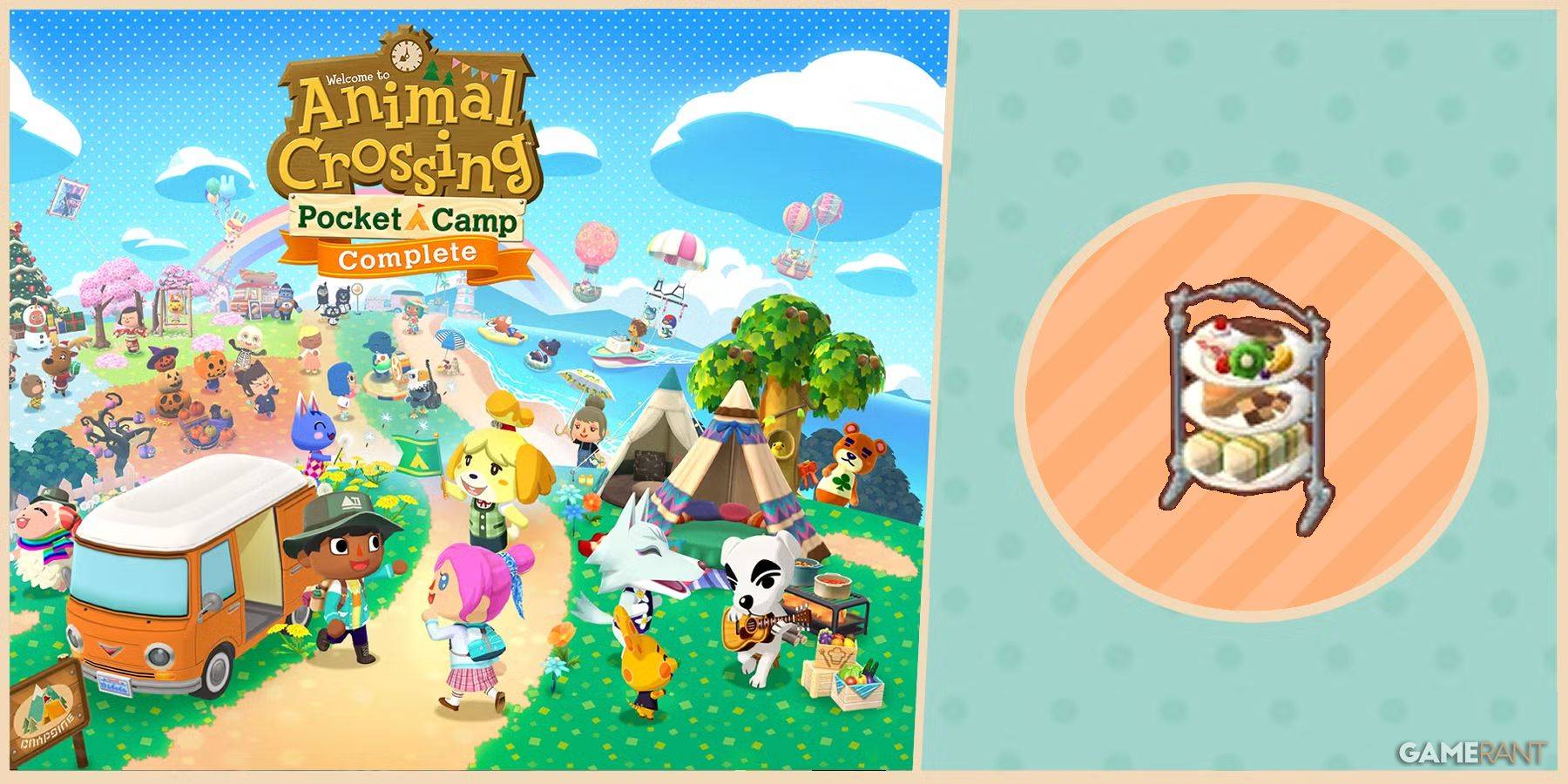 Débloquez le service à thé exquis de l'après-midi dans Animal Crossing: Pocket Camp !