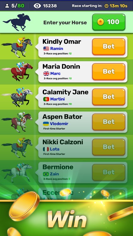 Horse Racing Hero Riding Game Capture d'écran 4