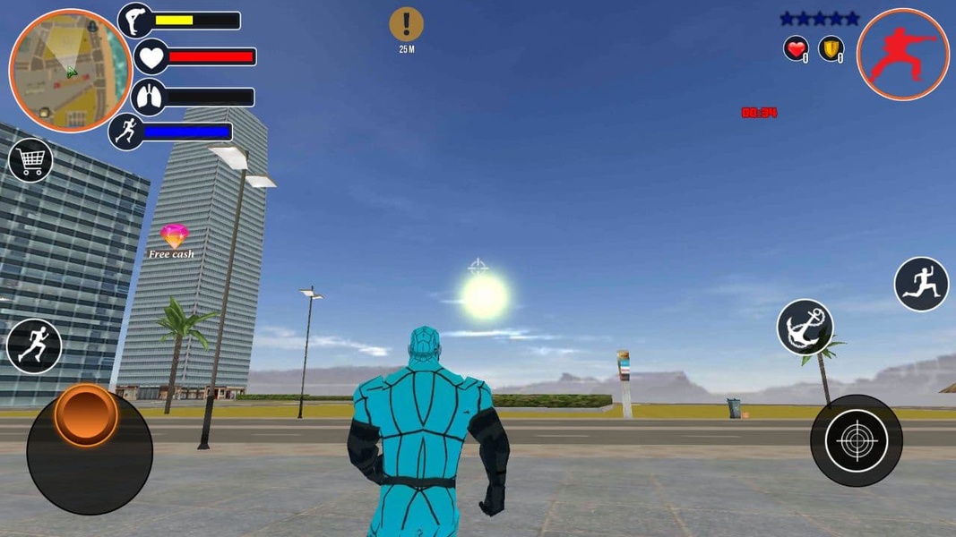 Miami Rope Hero Screenshot 2