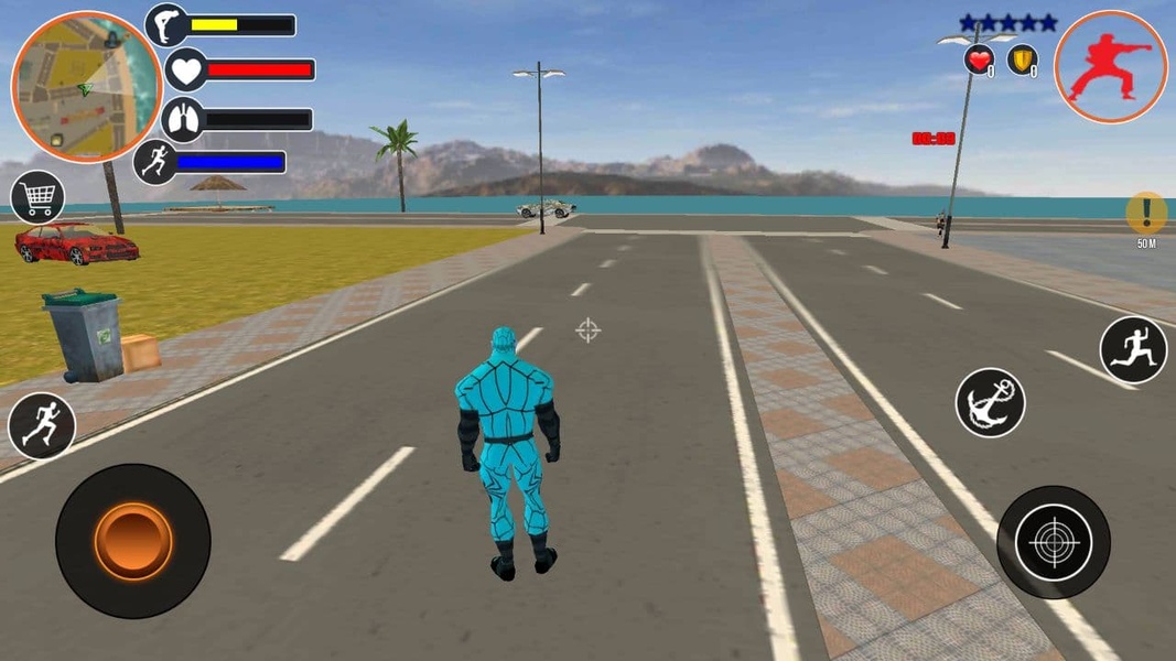 Miami Rope Hero Screenshot 4