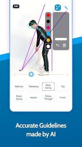 Golf Fix - AI Swing Analyzer Ảnh chụp màn hình 2