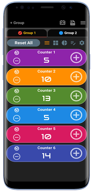 Multi Counter ภาพหน้าจอ 1